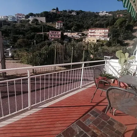 Accommodatie bij particulieren Con Terrazza Vista Panoramica Alassio